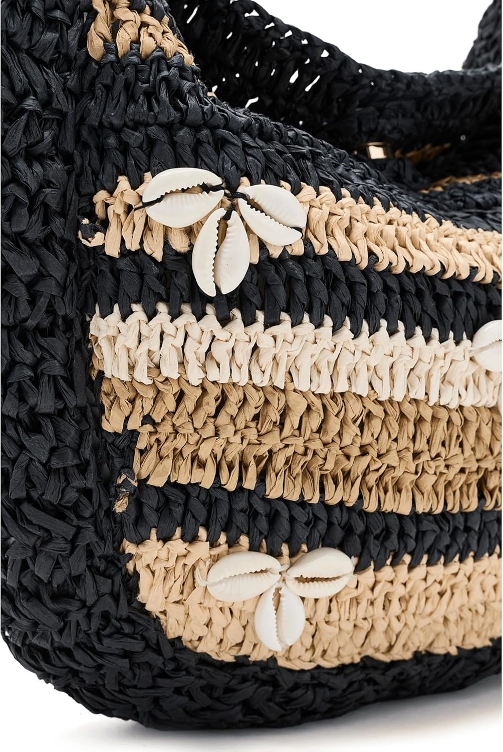 image:imageFree People Belize Shell ClutchTanBlack