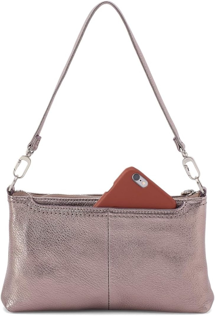 image:imageHOBO Womens Darcy CrossbodyPewter Spur