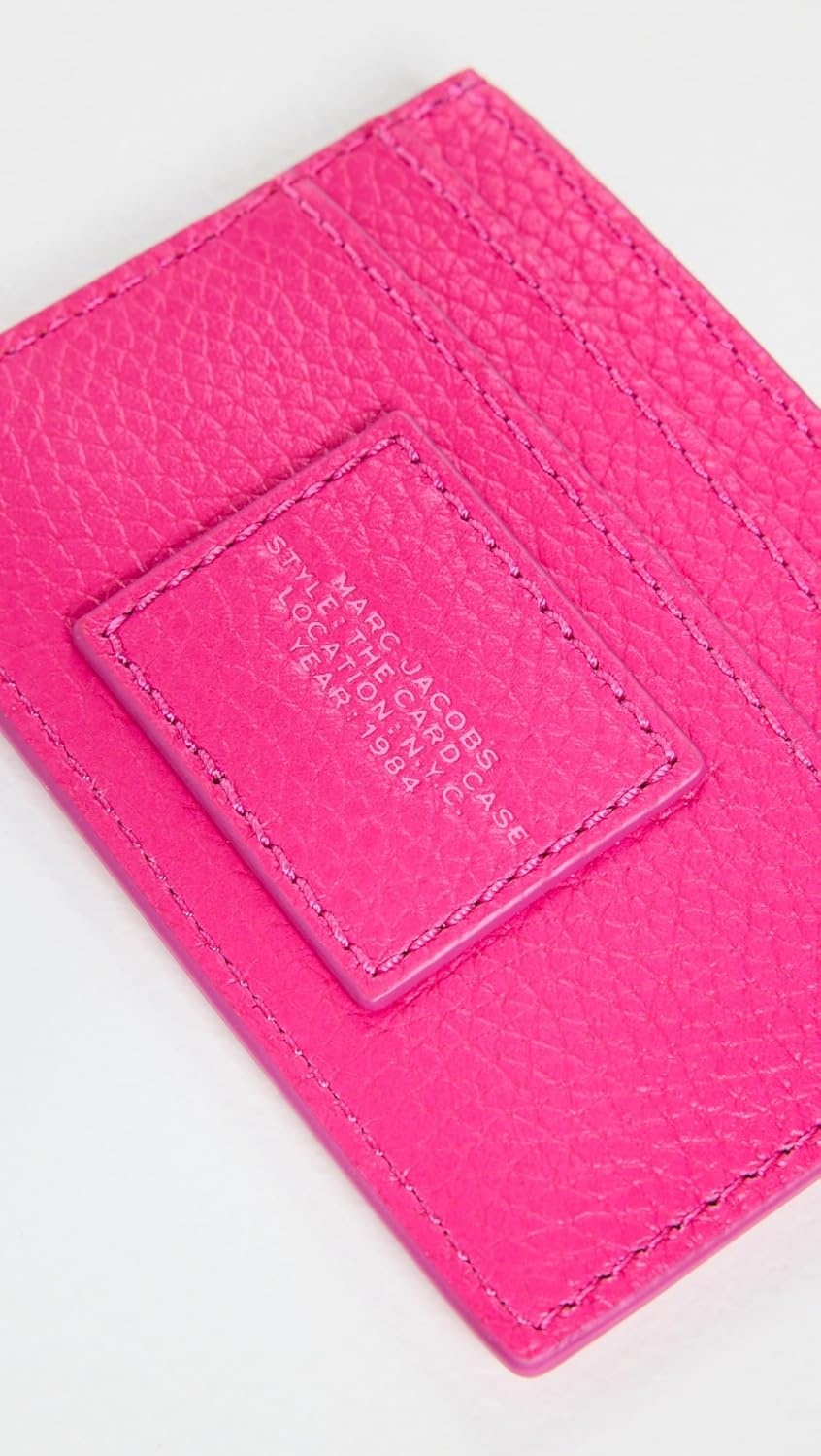 image:imageMarc Jacobs The Leather Card CaseHot Pink