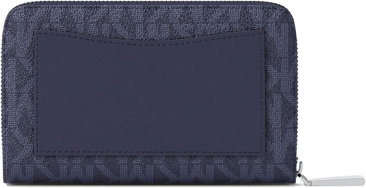 image:imageMichael Kors Jet Set Small Zip Around Card CaseDress Blues