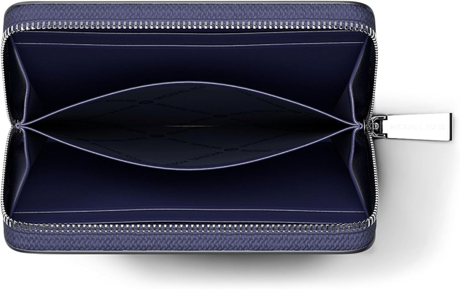 image:imageMichael Kors Jet Set Small Zip Around Card CaseDress Blues