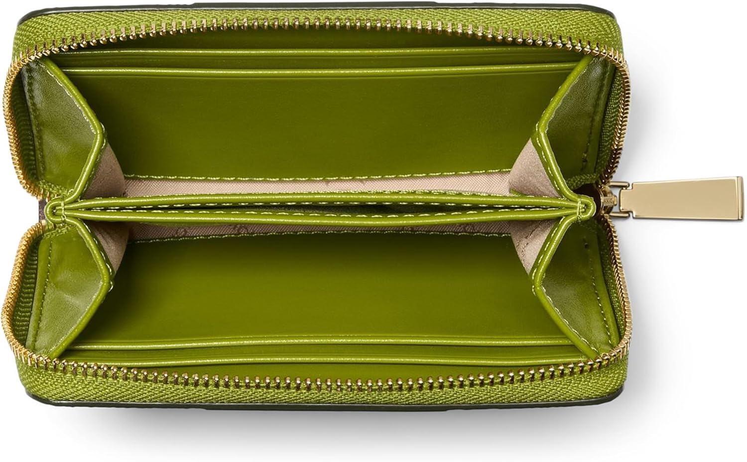 image:imageMichael Kors Jet Set Small Zip Around Card CaseMeadow Green