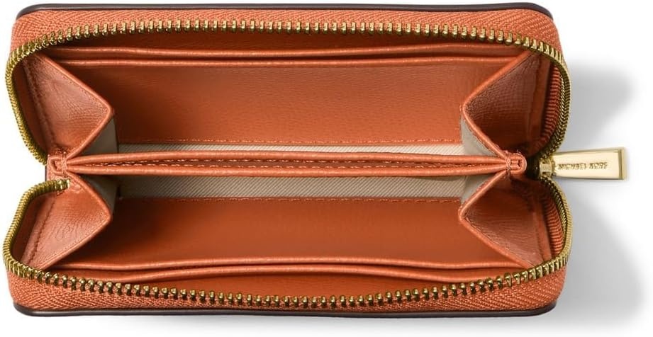 image:imageMichael Kors Jet Set Small Zip Around Card CaseOrange Punch