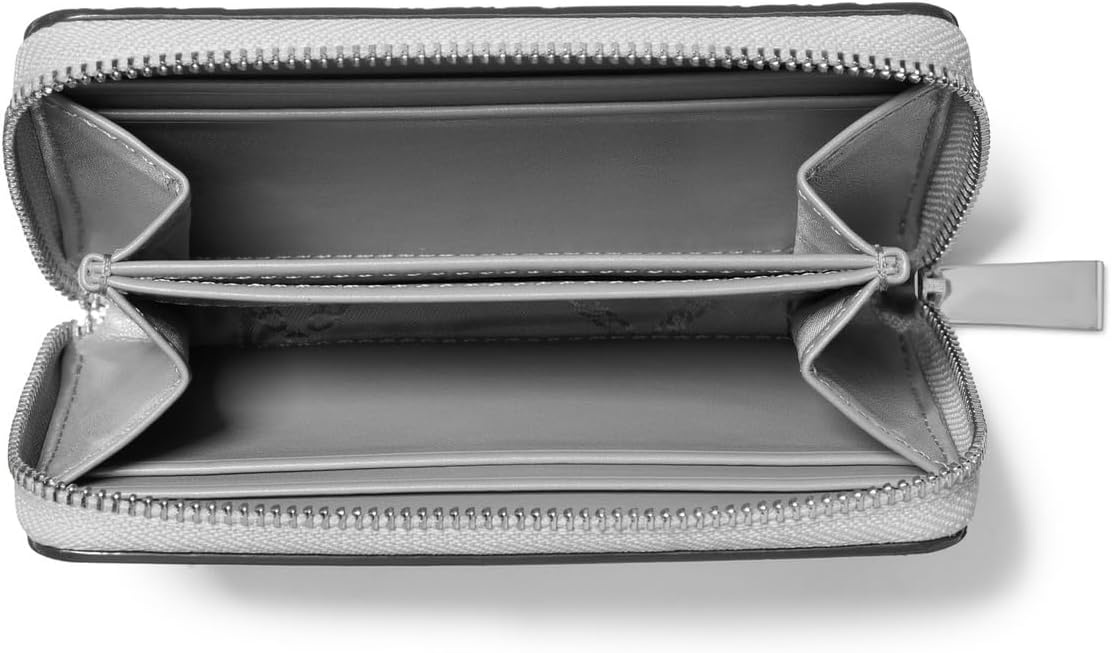 image:imageMichael Kors Jet Set Small Zip Around Card CaseSilver