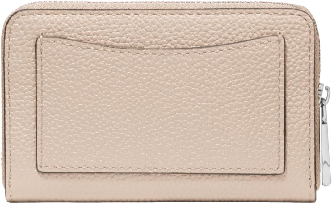 image:imageMichael Kors Jet Set Small Zip Around Card CaseSilvertone HardwareLight Sand