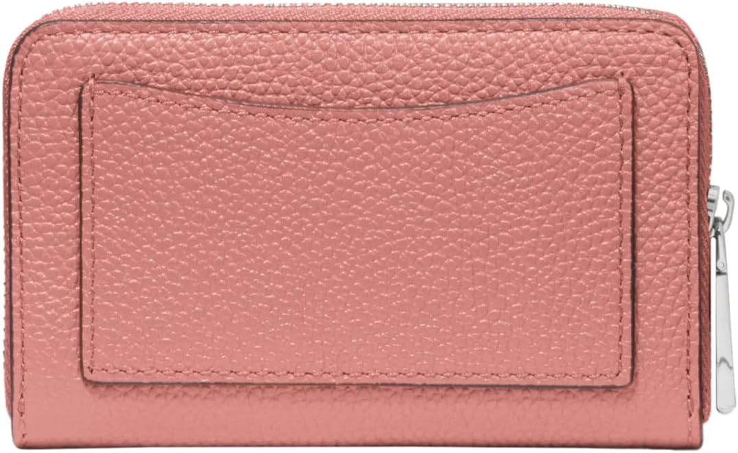 image:imageMichael Kors Jet Set Small Zip Around Card CaseSilvertone HardwareRose