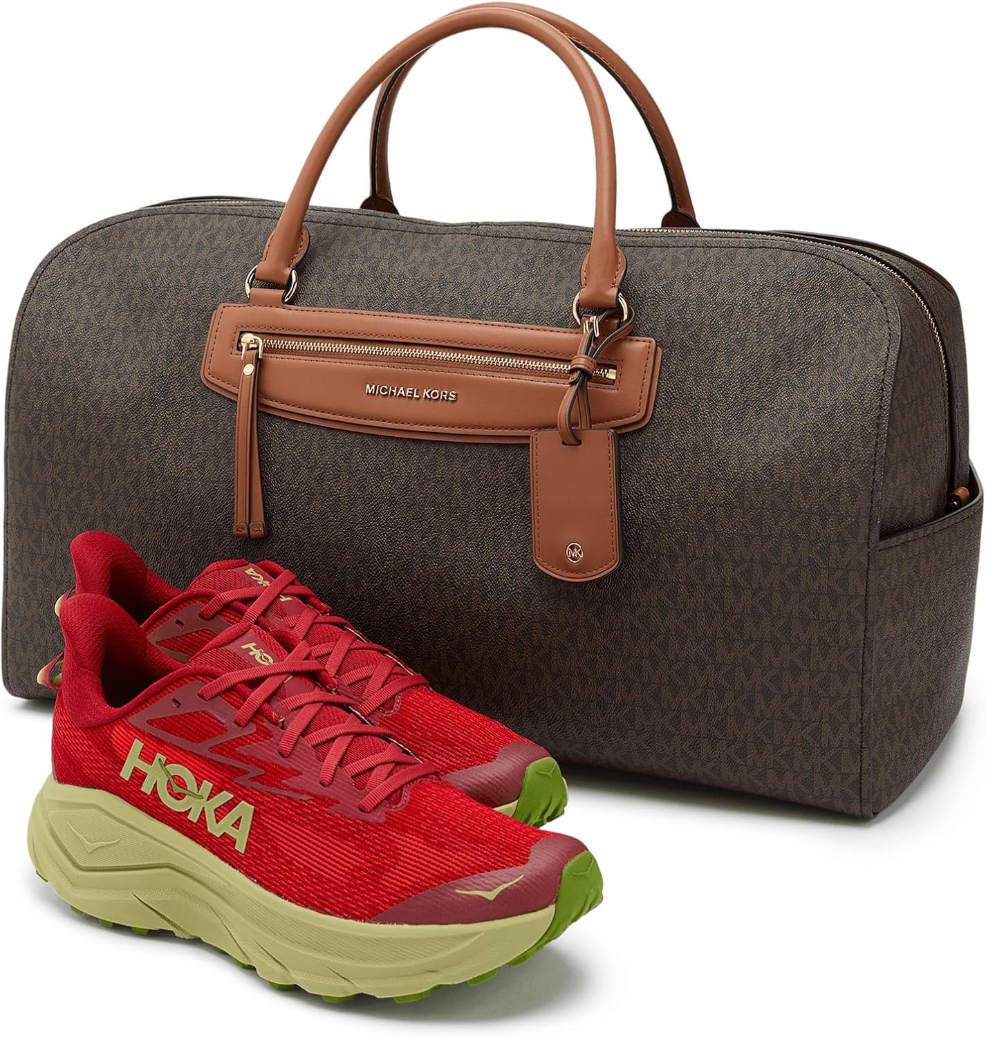 image:imageMichael Kors Womens Jet Set Travel XL WeekenderBrownAcorn