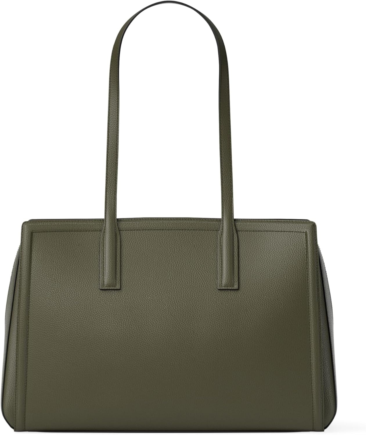 image:imageMichael Kors Womens Laila Medium Tote BagGoldtone HardwareEmbossed Goat LeatherIvy