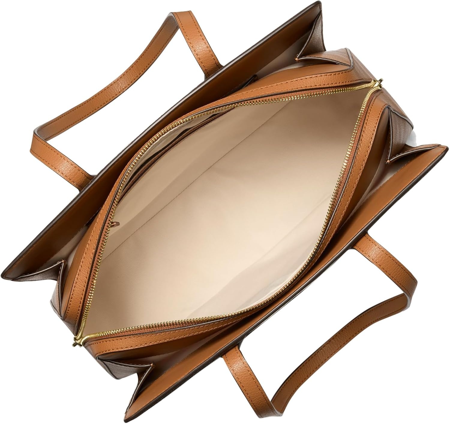 image:imageMichael Kors Womens Laila Medium Tote BagGoldtone HardwareVanillaAcorn