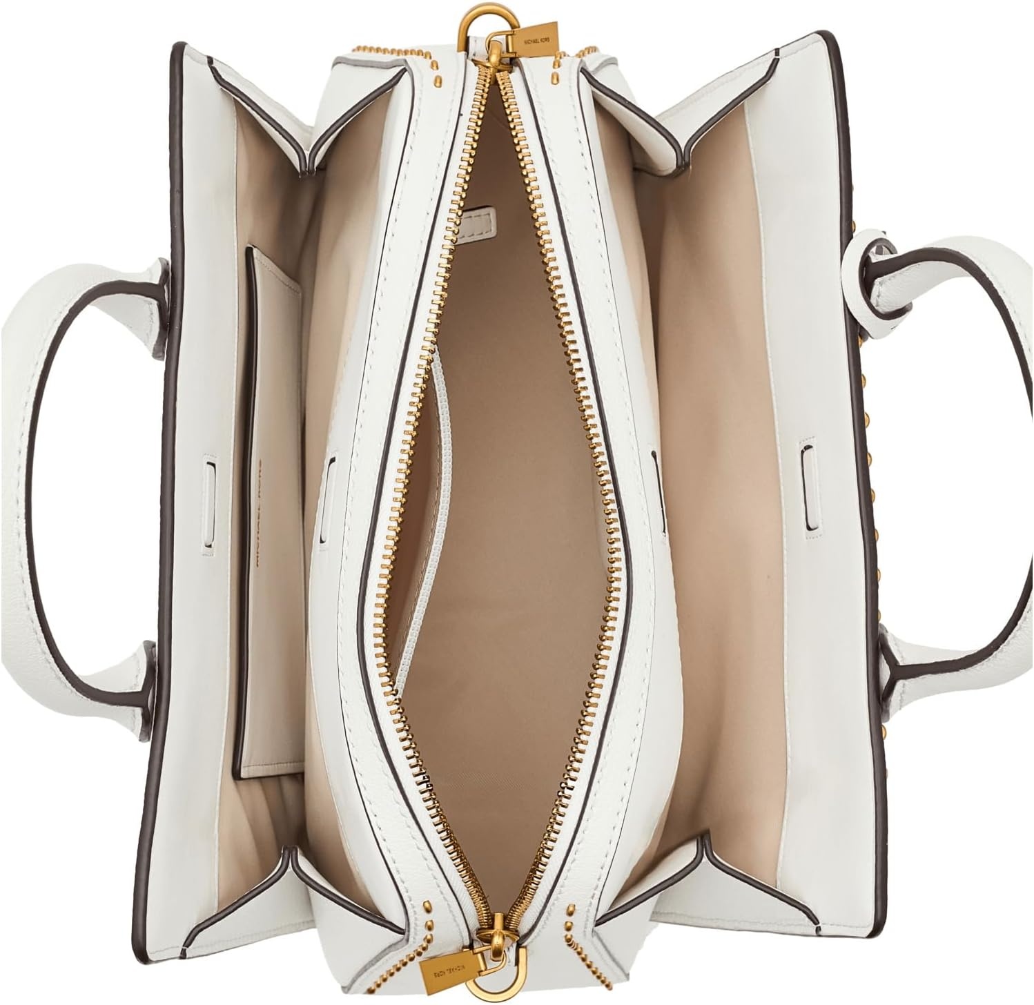 image:imageMichael Kors Womens Laila Small SatchelOptic White 2