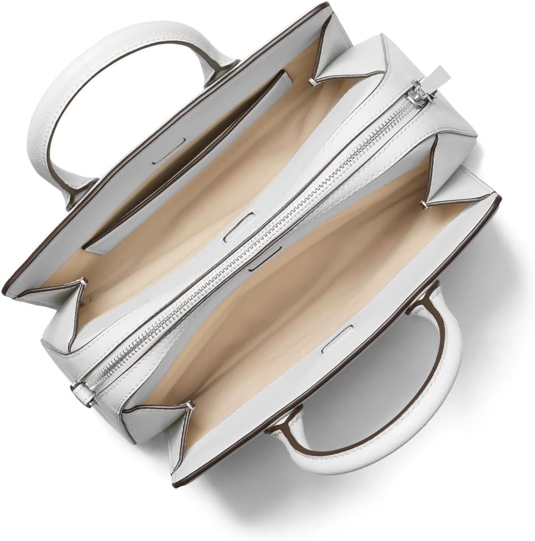 image:imageMichael Kors Womens Laila Small SatchelOptic White