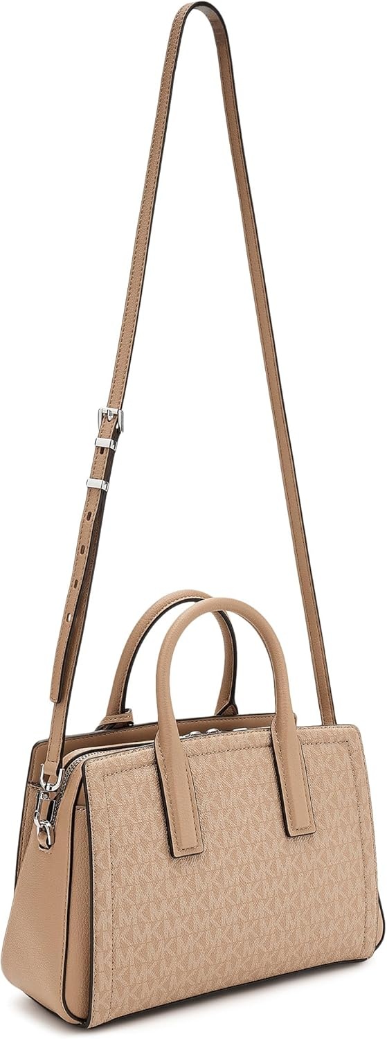 image:imageMichael Kors Womens Laila Small SatchelPeanut