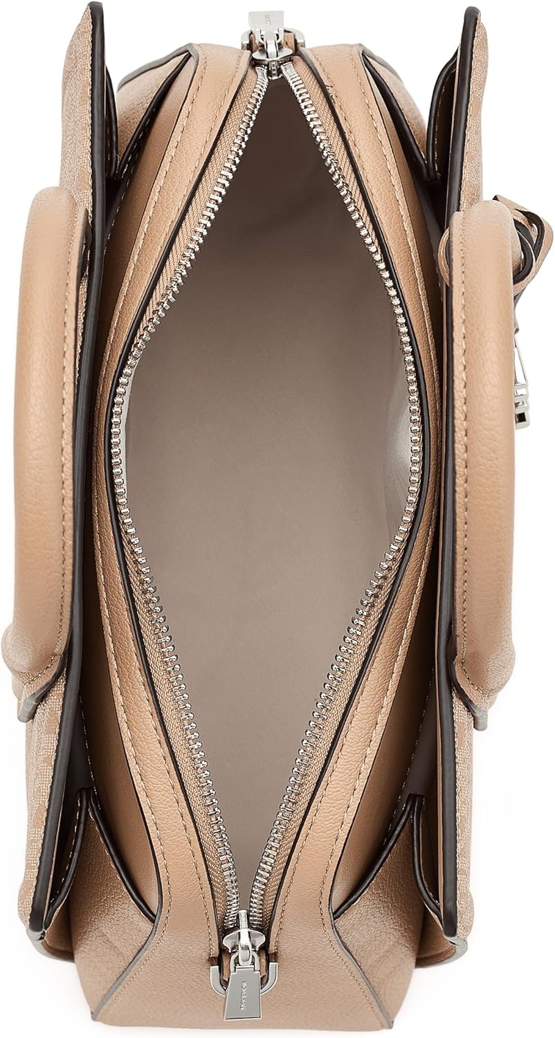 image:imageMichael Kors Womens Laila Small SatchelPeanut