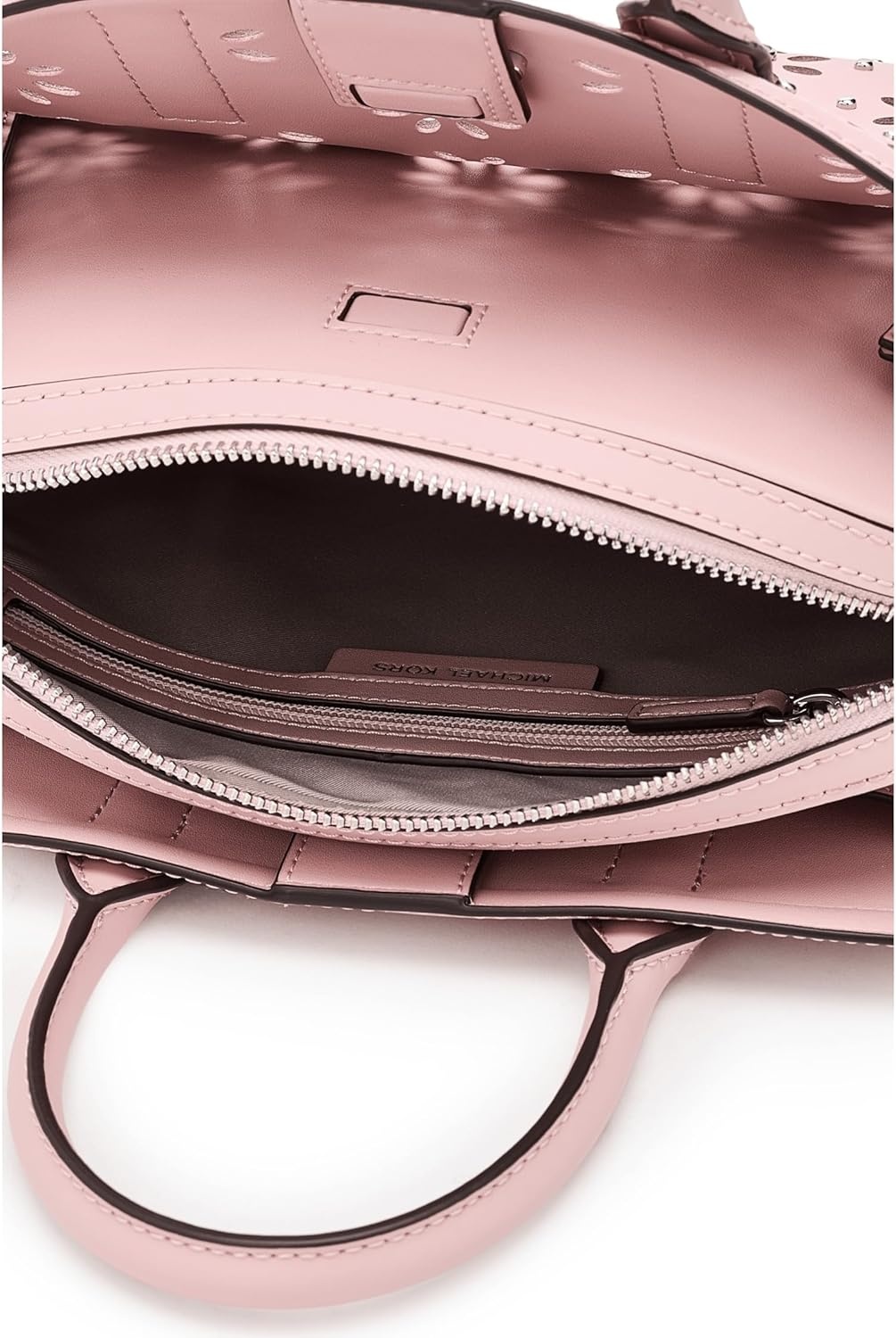 image:imageMichael Kors Womens Laila Small SatchelSmokey Rose 1
