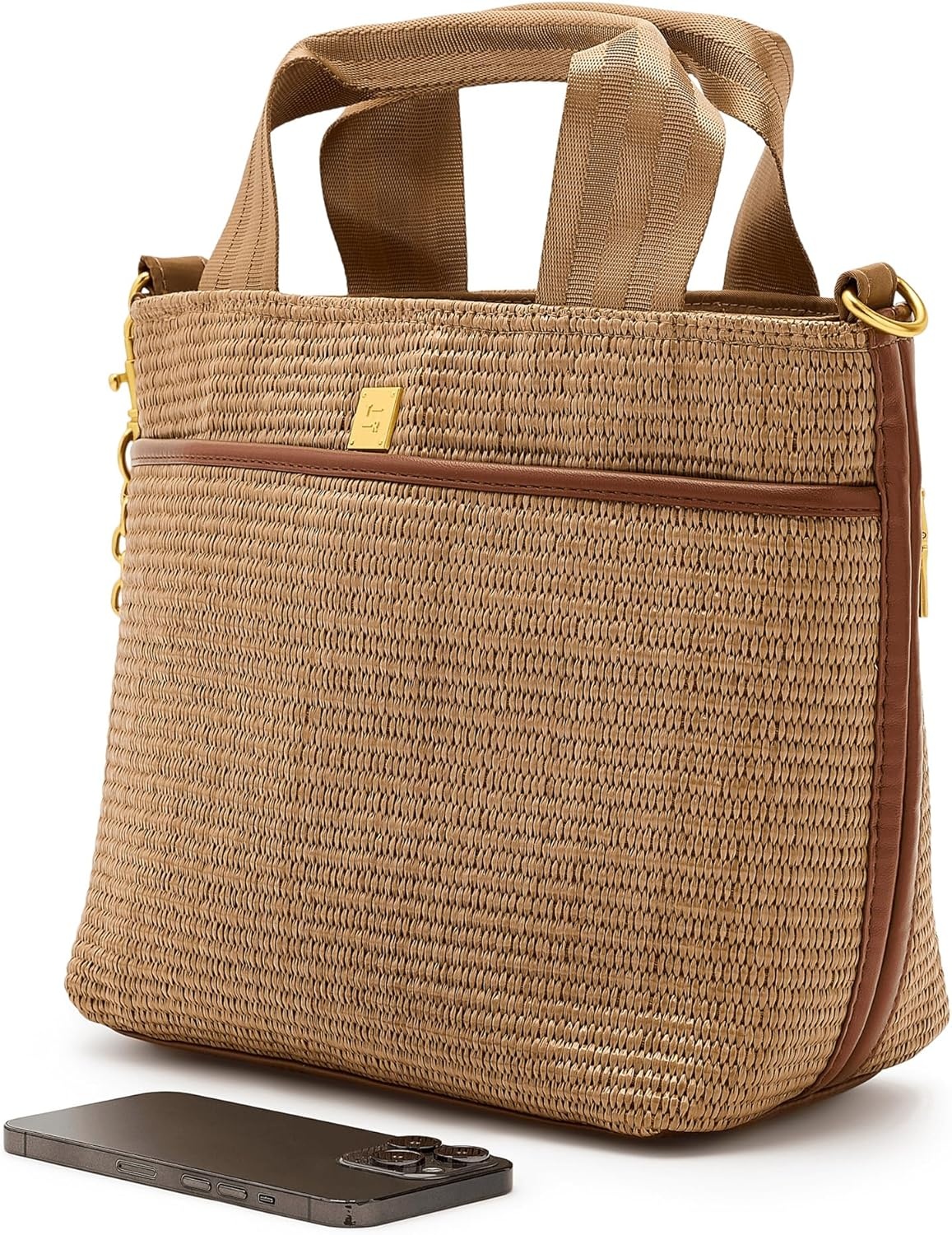 image:imageThink Royln Womens Escape ToteDune Raffia