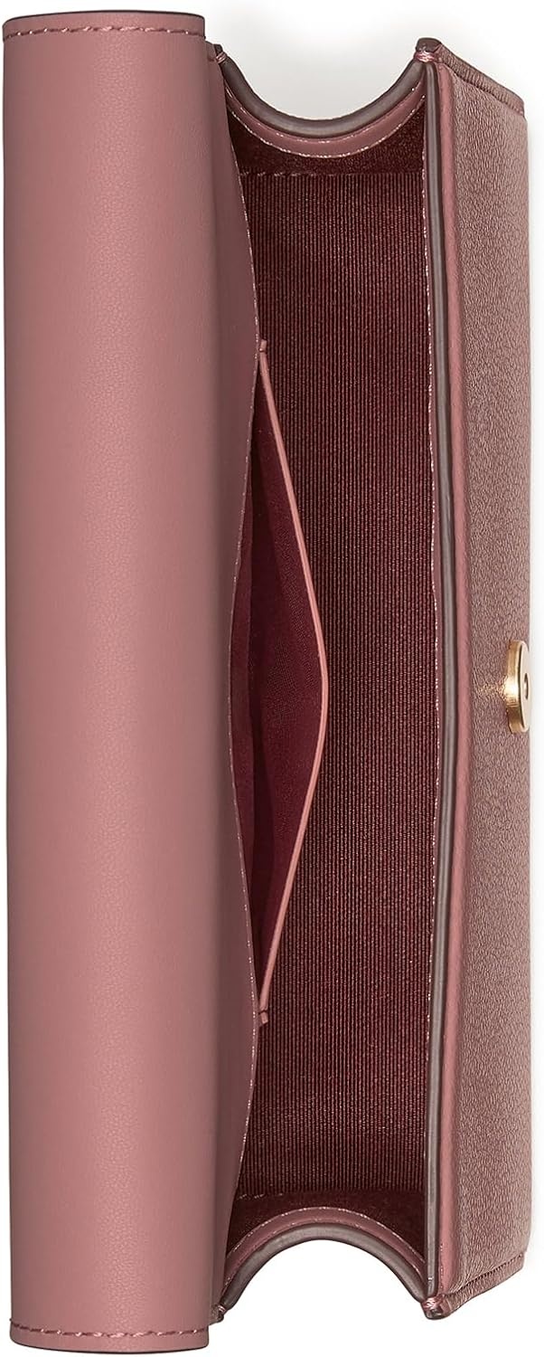 image:imagekate spade new york womens Deco Mini Leather Flap Chain CrossbodyDusk Rose