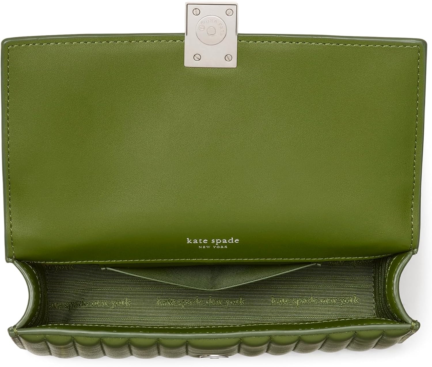 image:imagekate spade new york womens Deco Mini Leather Flap Chain CrossbodyJungle Vine