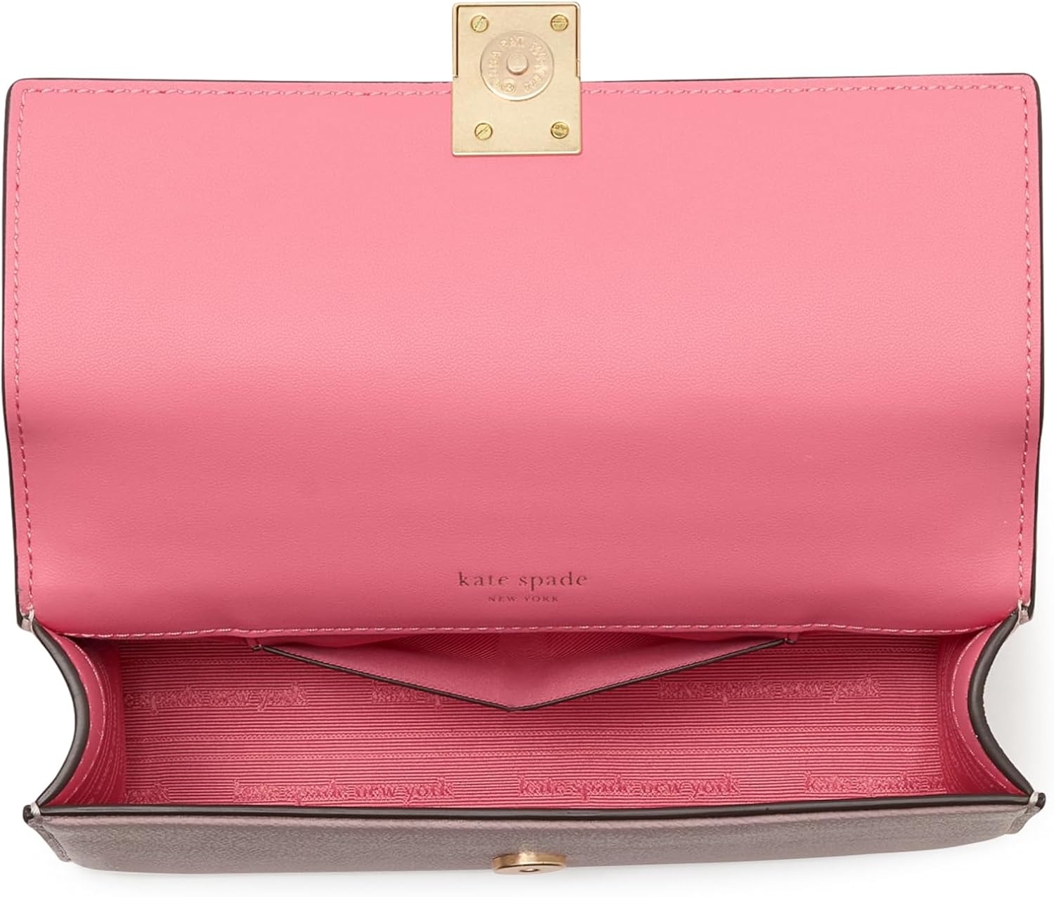 image:imagekate spade new york womens Deco Mini Leather Flap Chain CrossbodyPastry Pink