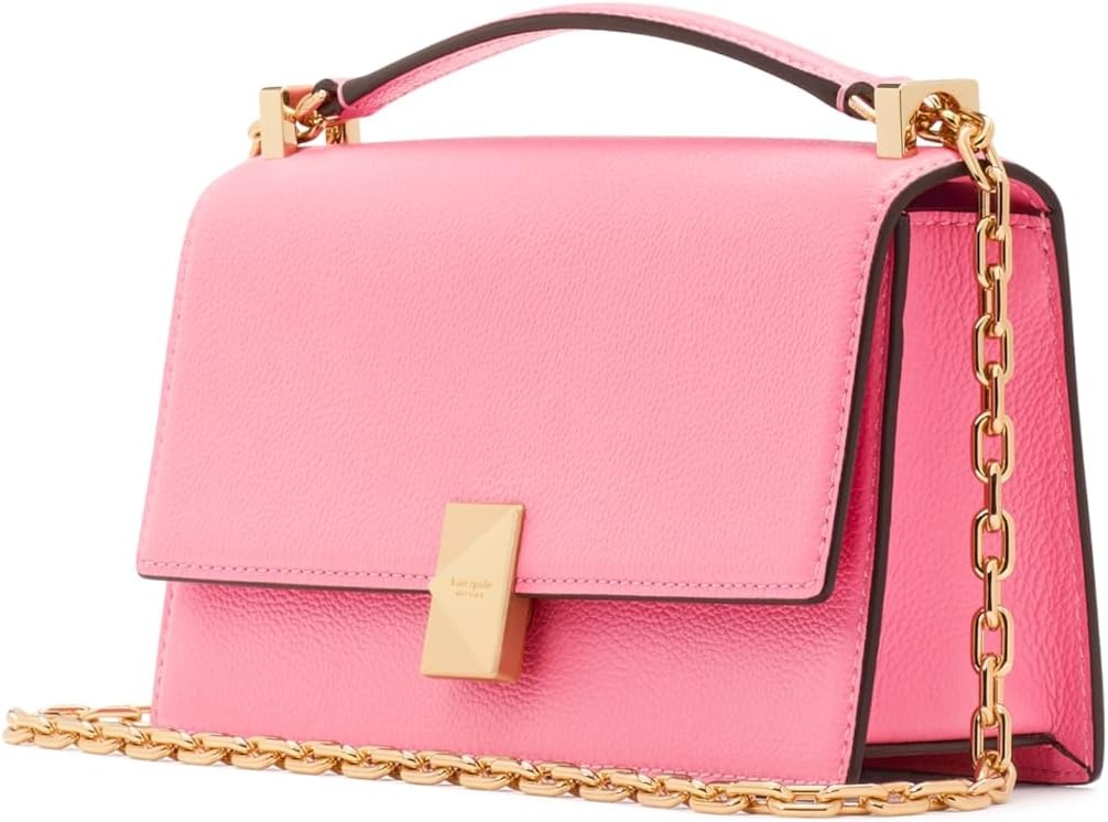 image:imagekate spade new york womens Deco Mini Leather Flap Chain CrossbodyRuby Citrus