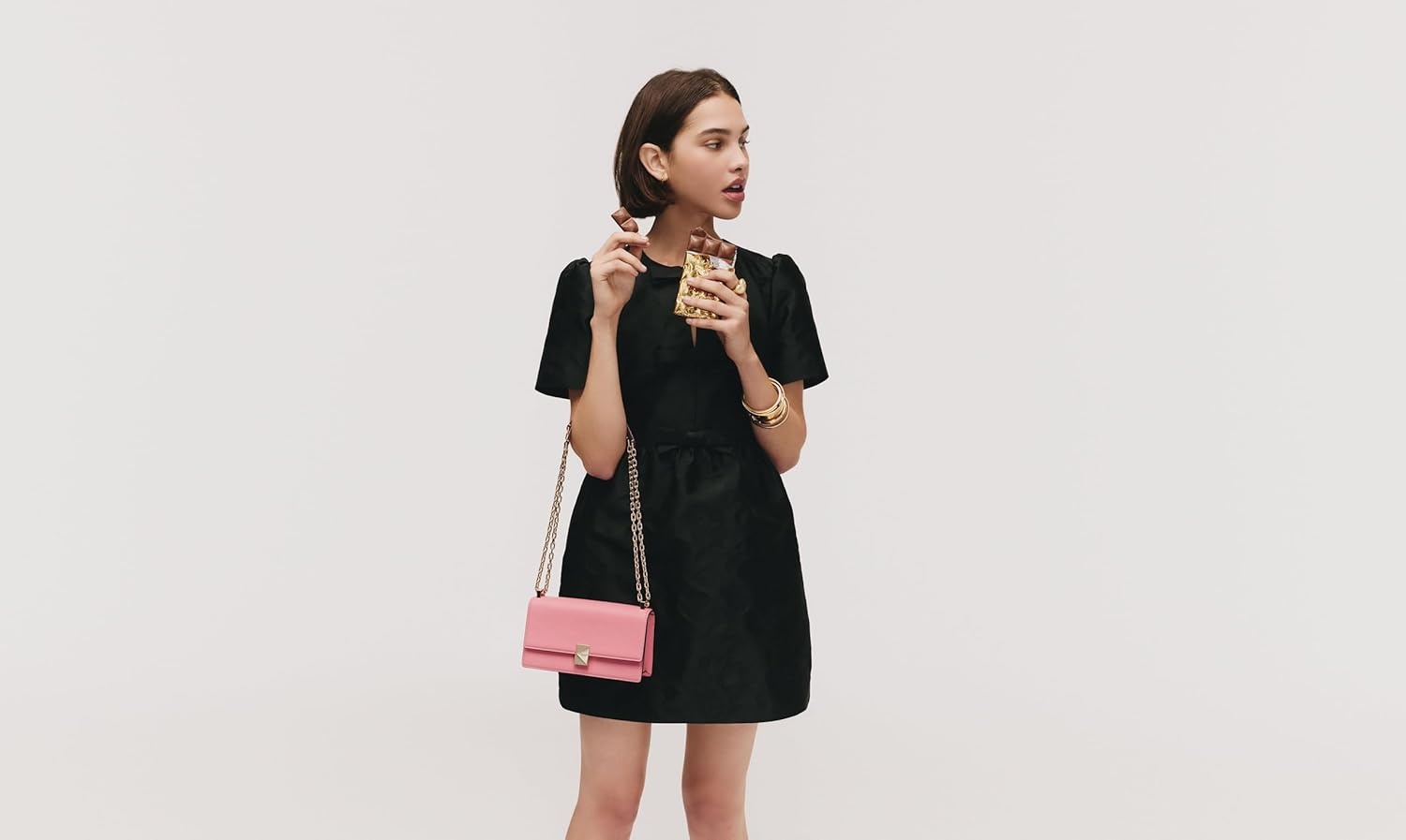 image:imagekate spade new york womens Deco Mini Leather Flap Chain CrossbodyRuby Citrus