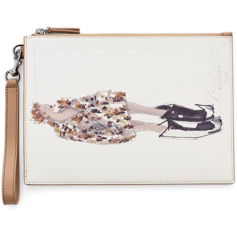 image:imageMarc Jacobs Womens The Runway Illustration WristletCamel
