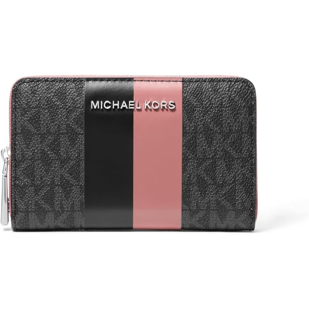 image:imageMichael Kors Jet Set Small Zip Around Card CaseRose
