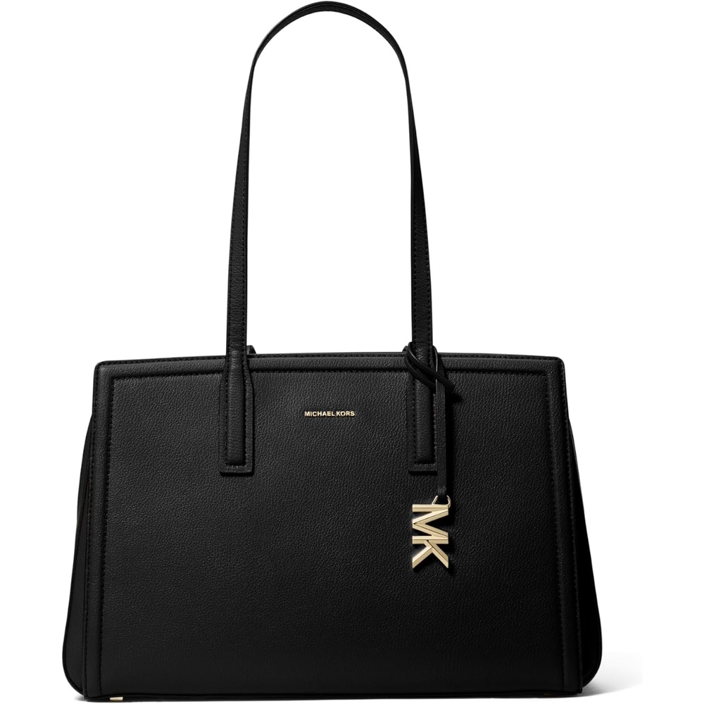 image:imageMichael Kors Womens Laila Medium Tote BagGoldtone HardwareBlack