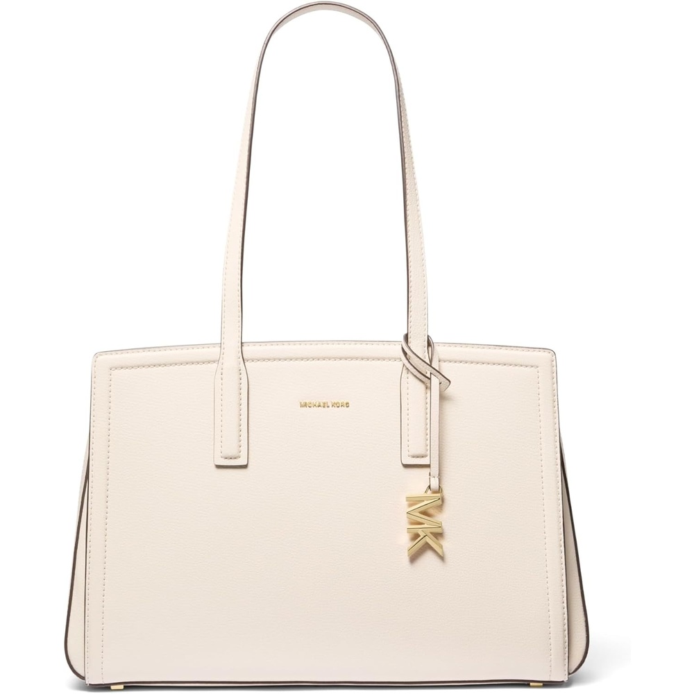 image:imageMichael Kors Womens Laila Medium Tote BagGoldtone HardwareLight Cream
