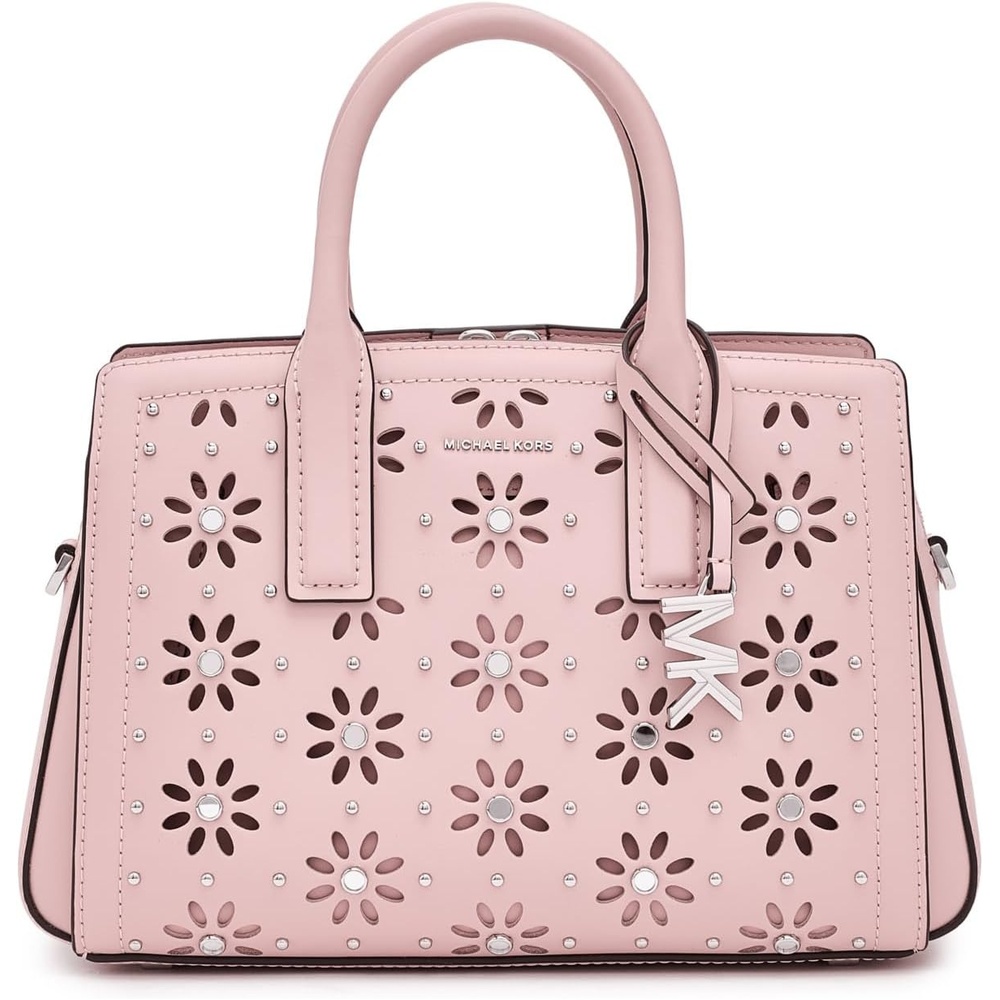 image:imageMichael Kors Womens Laila Small SatchelSmokey Rose 1