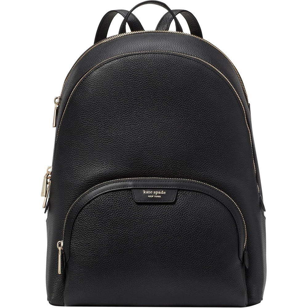 image:imagekate spade new york Hudson Pebbled Leather Large BackpackBlack