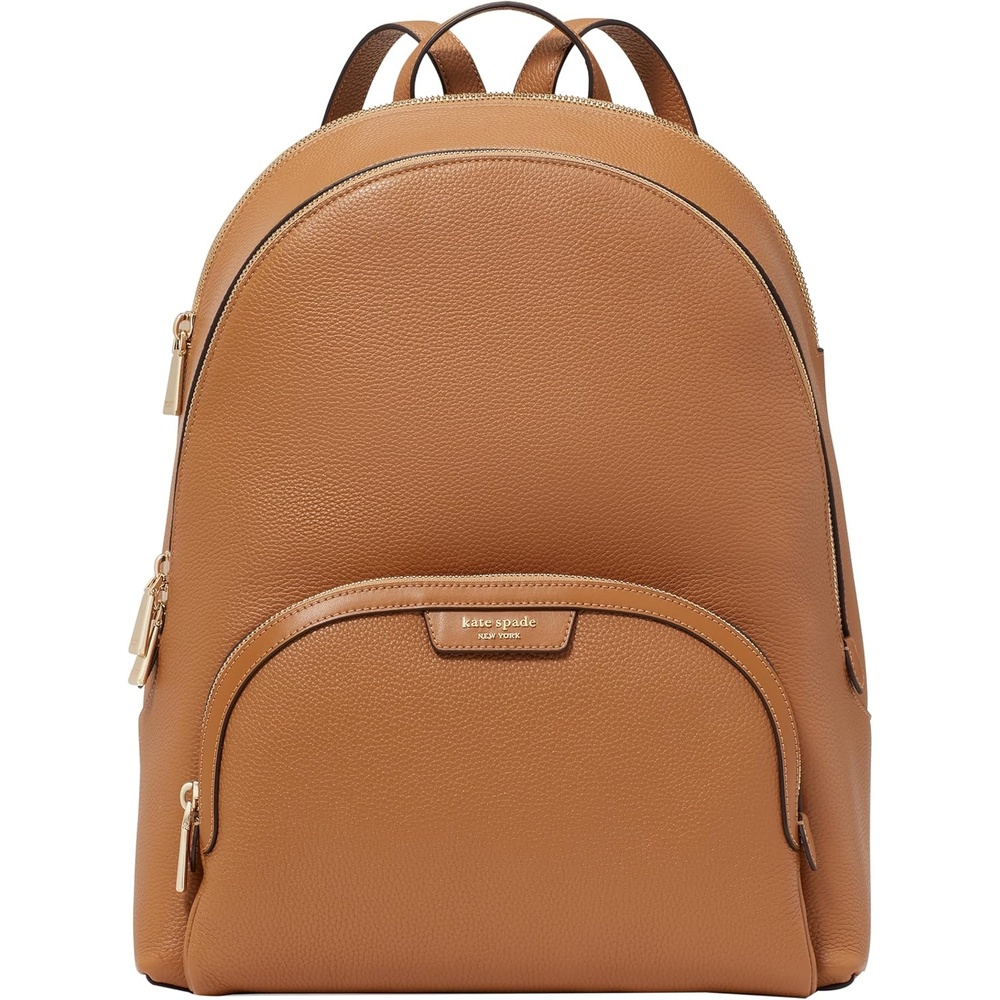 image:imagekate spade new york Hudson Pebbled Leather Large BackpackBungalow