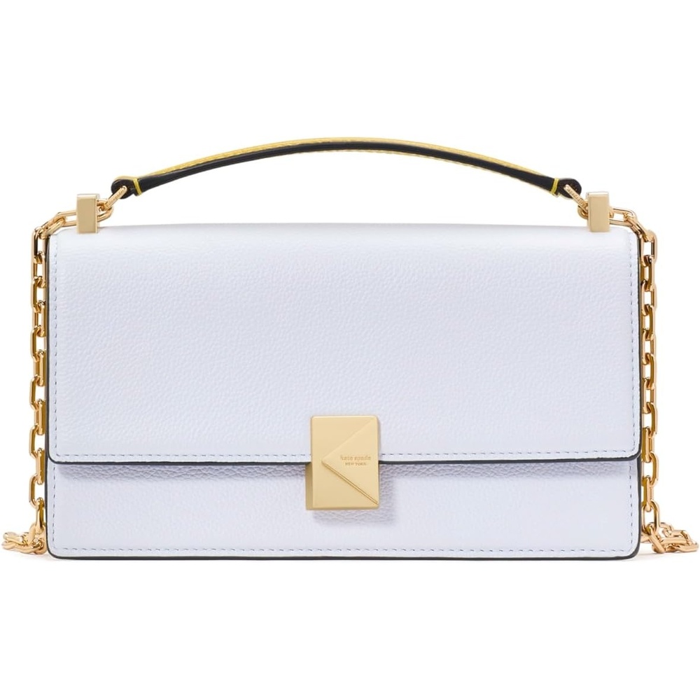 image:imagekate spade new york womens Deco Mini Leather Flap Chain CrossbodyPale Sapphirine Multi
