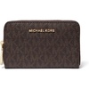 Gold-tone Hardware/Mk Signature Coated Twill/Brown/Black