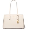 Gold-tone Hardware/Light Cream
