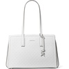 Silver-tone Hardware/Signature Coated Twill/Optic White/Allum